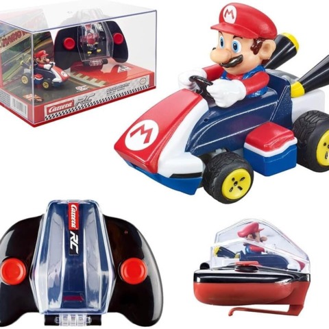 Mario Kart Mini RC Karts With Cool Display Cases Are Only $14.49 Right Now