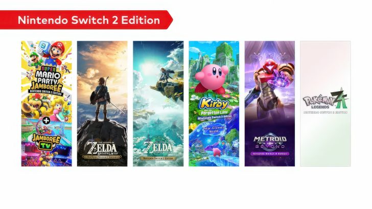 Physical Nintendo Switch 2 Mario And Zelda Games Won’t Be Game-Key Card Versions, Nintendo Says